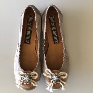Authentic Juicy Couture flat shoes
